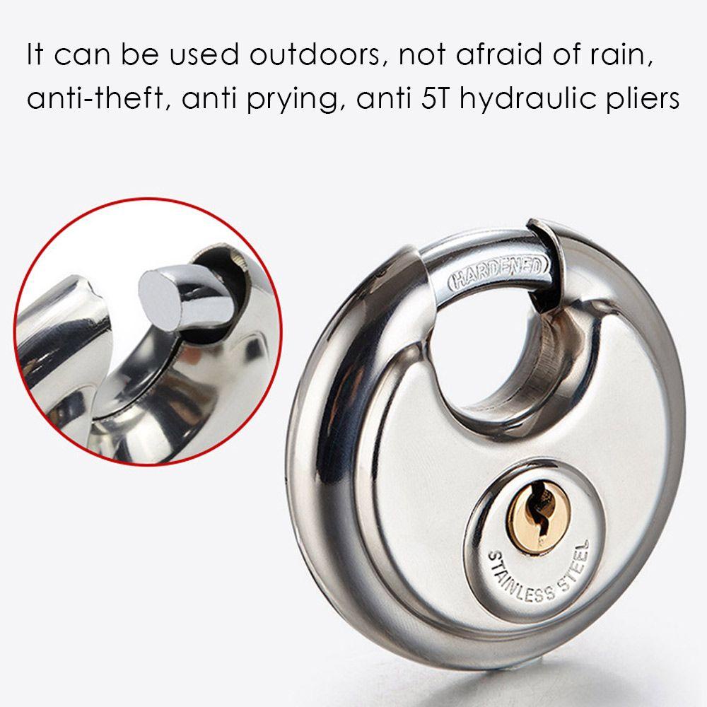 Ổ Khóa Bánh Kếp Bằng Thép Không Gỉ Chống Va Đập KENT1