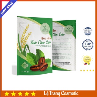 Bột tắm body chiết xuất cám gạo, cà phê, bạc hà orenya túi 150gr
