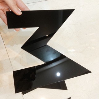 Chữ mica đen dán tường ( trả khách combo )