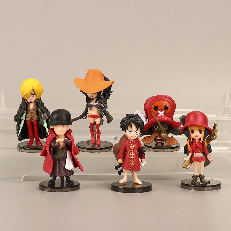 One Piece  NHIỀU MẪU  Mô Hình Nhân Vật Team Luffy ( Cả 9 Con )