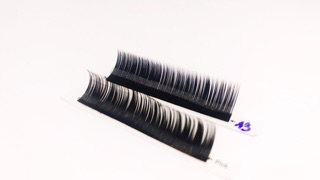 Lông mi khay volume độ cong D - mi khay volume mềm mịn - Hani