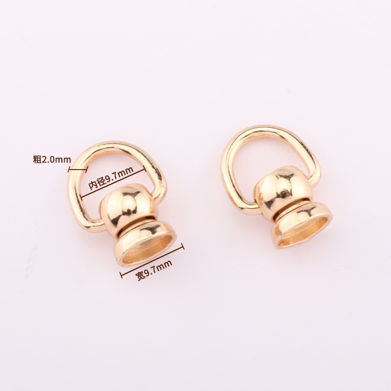 Khóa Vòng Xoay Mạ Niken Bằng Đồng Cho Điện Thoại/Máy Tính Bảng