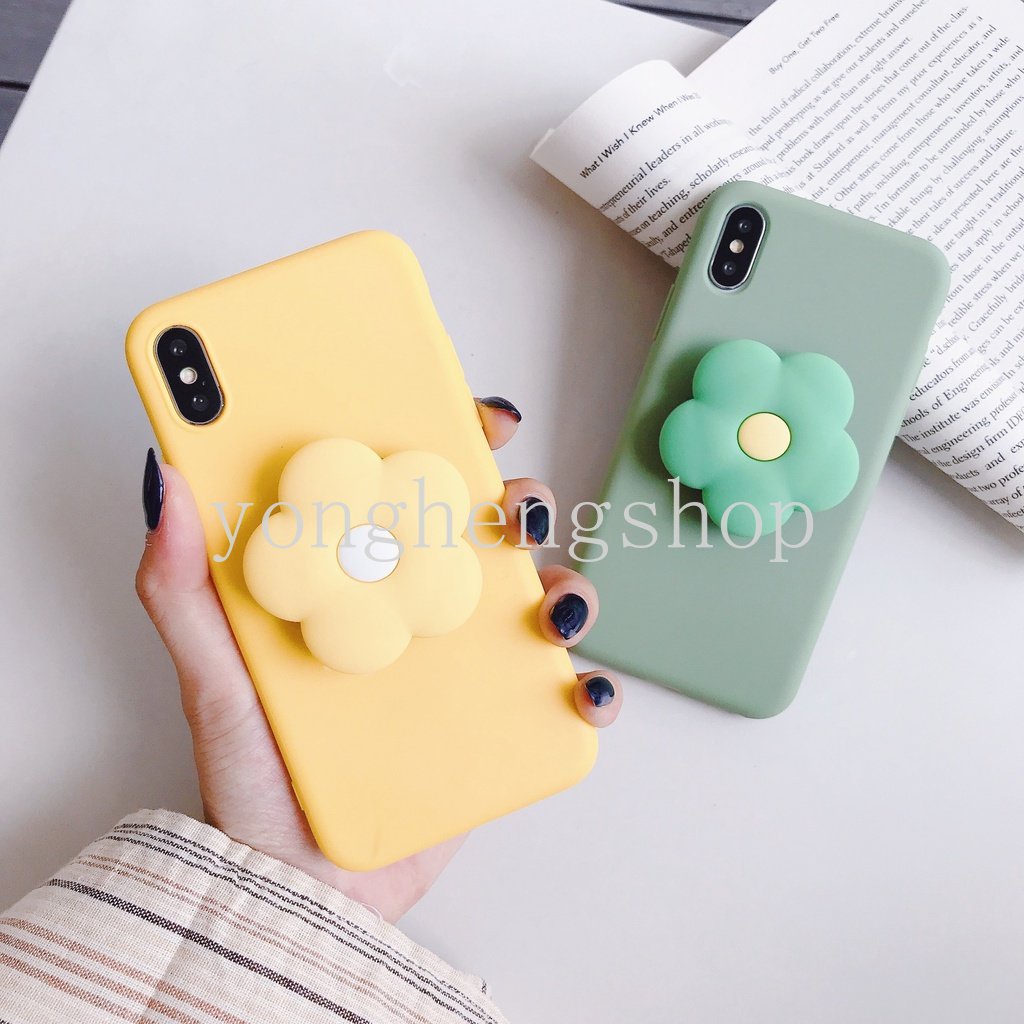 Giá Đỡ Điện Thoại Dạng Túi Khí Hình Bông Hoa Xinh Xắn
