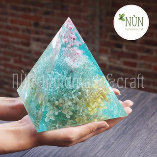 [MỘC68] Khuôn Kim Tự Tháp 15cm