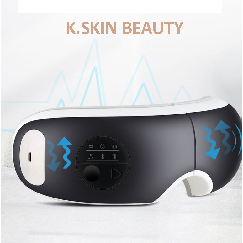 Máy Massage Mắt Bluetooth Nghe Nhạc Giảm Stress, Chống Lão Hóa K.SKIN KD813B