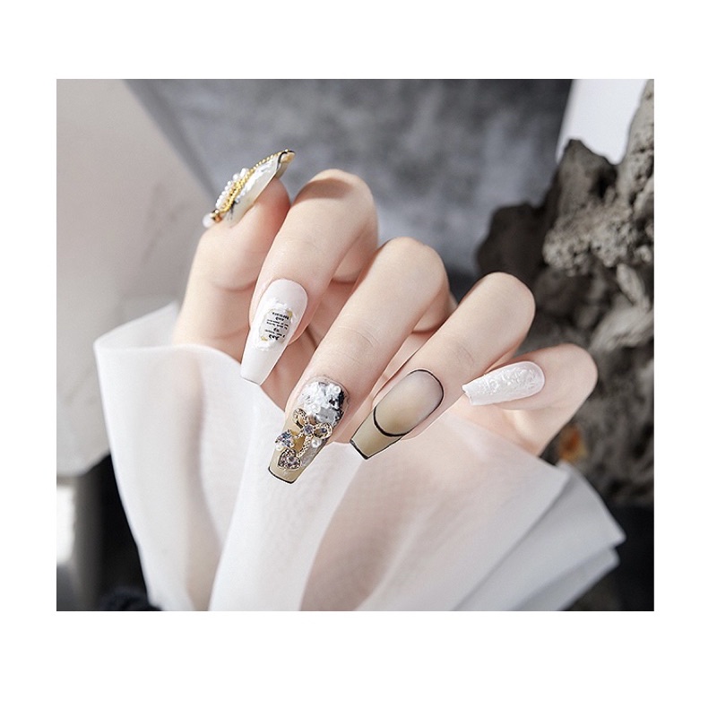 Charm đá cao cấp siêu sáng trang trí nail