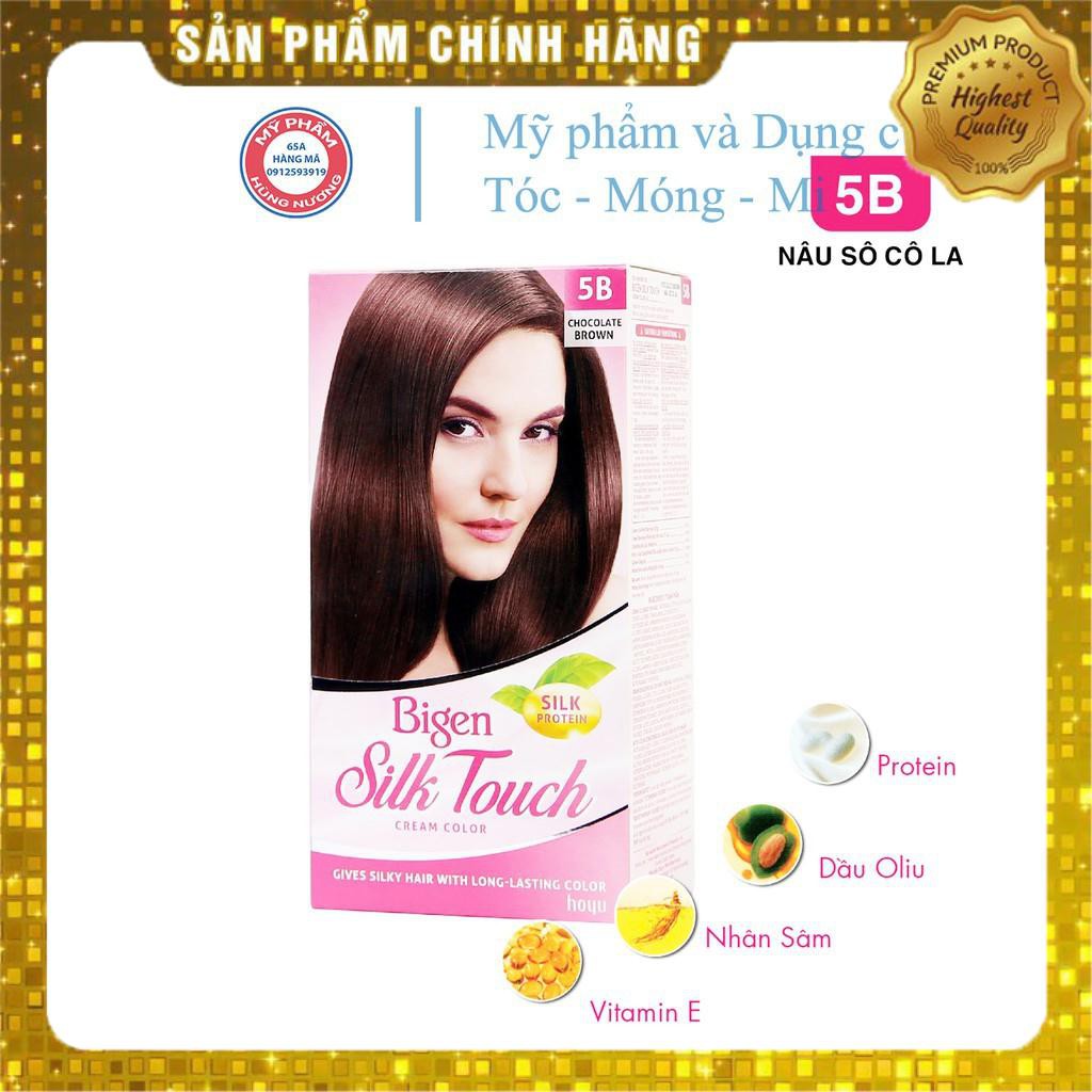 Thuốc nhuộm tóc Bigen Silk phủ bạc