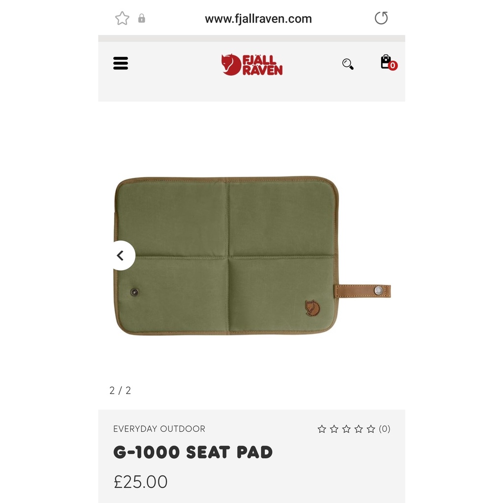 Tấm lót ngồi Fjallraven G1000 Seat Pad