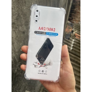 Ốp lưng samsung galaxy a02 - m02 dẻo trong suốt chống sốc