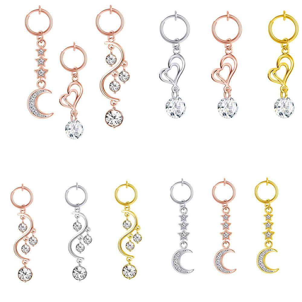 Khuyên RốN HìNh Tim ĐíNh Đá Xinh XắN