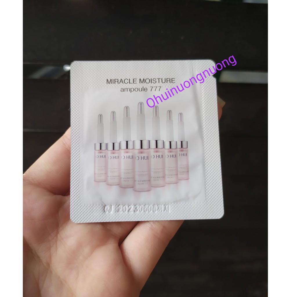10 gói tinh dầu Dưỡng ẩm câp nước 777 Ohui Miracle Moisture Ampoule 777 | BigBuy360 - bigbuy360.vn
