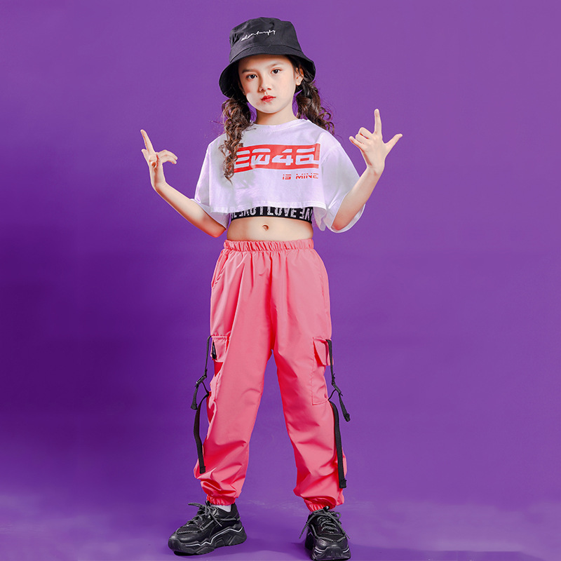 Trang Phục Biểu Diễn Phong Cách Hip Hop Cá Tính Cho Bé Gái