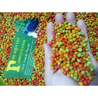 200G HẠT TRÁI CÂY (ZUPREEM) size Trung CHO LORY, RING NECK, GREEN CHECK, SUN ,XÍCH, XÁM