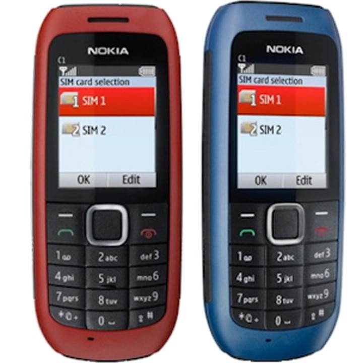 Điện thoại Nokia C1-00 - 2 sim