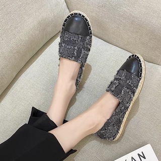 [ ODER ] Giày bệt đế cói da mềm BIGSIZE (35-43)