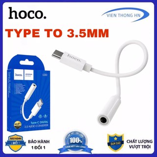 Jack chuyển đầu chuyển từ cổng type c sang chân cắm audio 3.5mm Hoco iS30 - vienthonghn