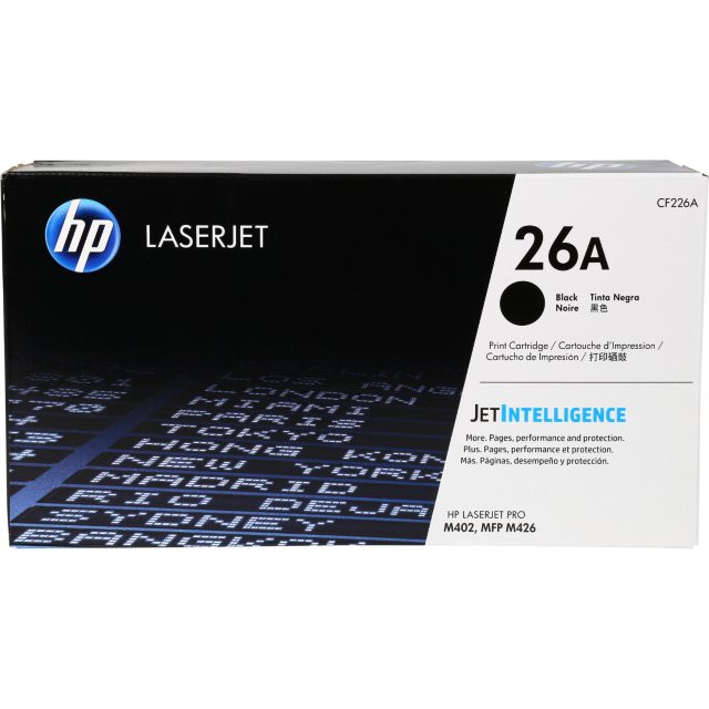 Mực in HP 26A Black Original LaserJet Toner Cartridge_CF226A - Hàng Chính Hãng