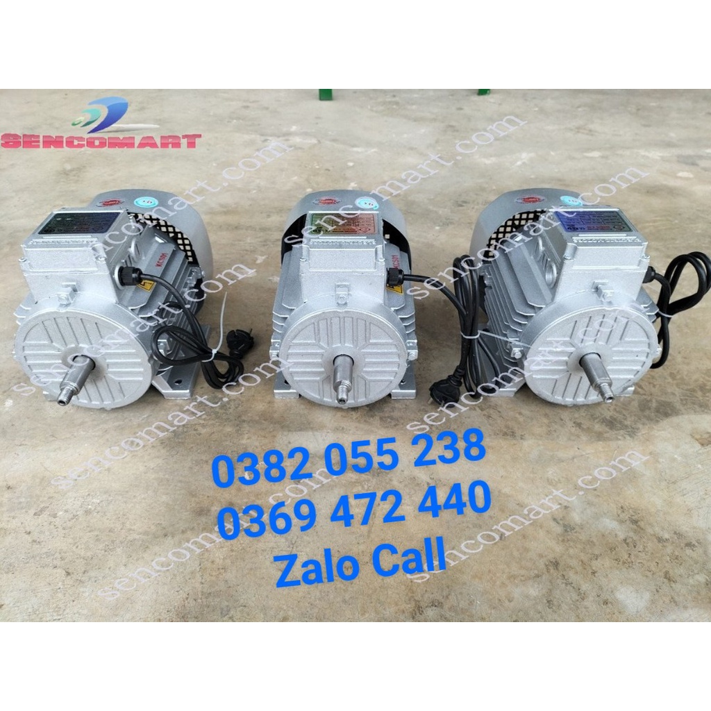Mô tơ động cơ điện Toàn Phát 1,5kw, điện 1 pha 220v, dây đồng, bảo hành 12 tháng trên toàn quốc