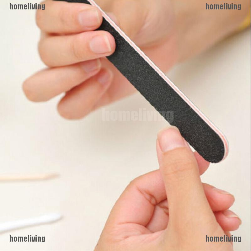 ❤❤Bộ 3 Cây Dũa Móng Tay Màu Đen