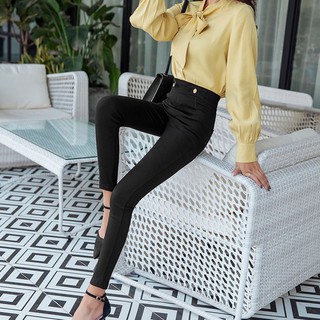 Quần tregging cạp khuy đẹp