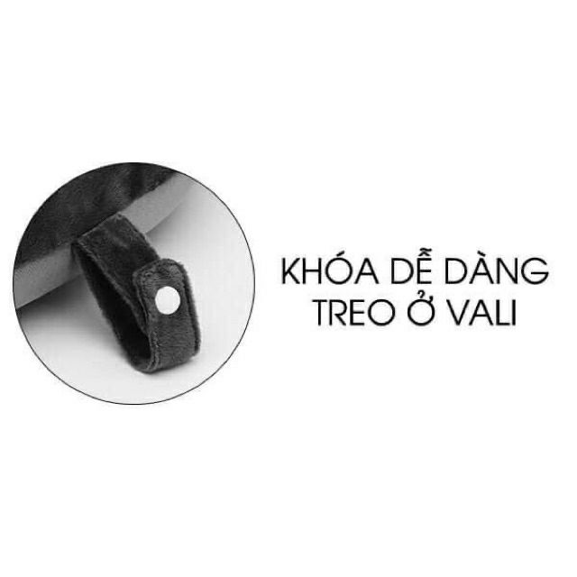 [COMBO GIÁ RẺ] 5 gối cổ hạt xốp kèm tai nghe Lock & Lock Ensure