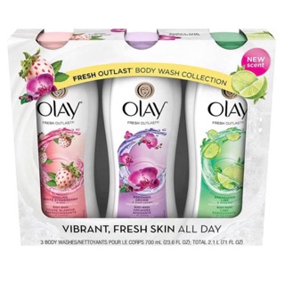 Set sữa tắm Olay Mỹ 3 màu