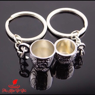 Móc Khóa Cặp Ly cho cặp đôi tình yêu- MS 134