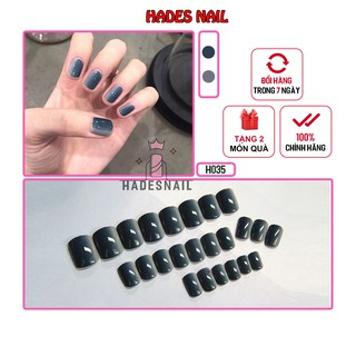 Móng tay giả Bộ 24 móng họa tiết 3D nổi dễ thương Chống Thấm Nước Cực Tốt, Phù Hợp Mọi Loại Tay