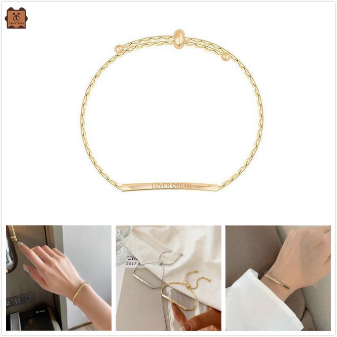 Vòng Tay Chuỗi Hạt Có Thể Điều Chỉnh Thời Trang Mới Cho Nữ