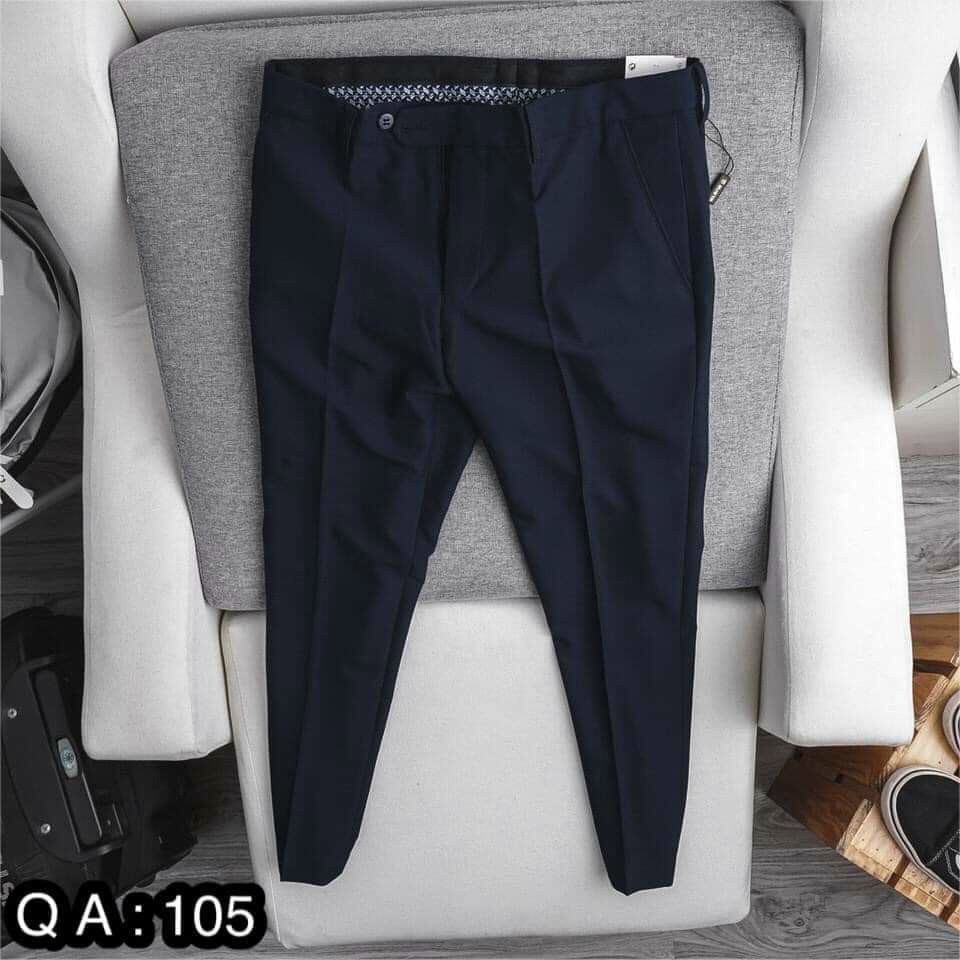 Quần tây nam Q101 - Q109 vải tuyết mưa co dãn không nhăn không xù, quần âu nam  thời trang Hàn Quốc trẻ trung cá tính.