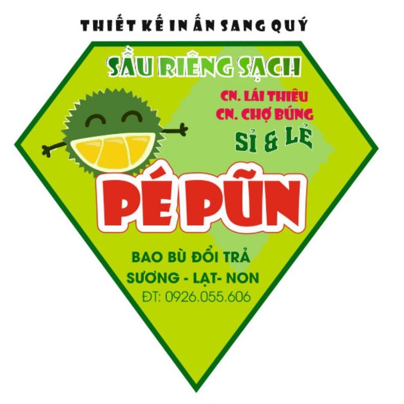 Tem dán decal ăn vặt in theo yêu cầu in từ 50 tem đủ kích thước.