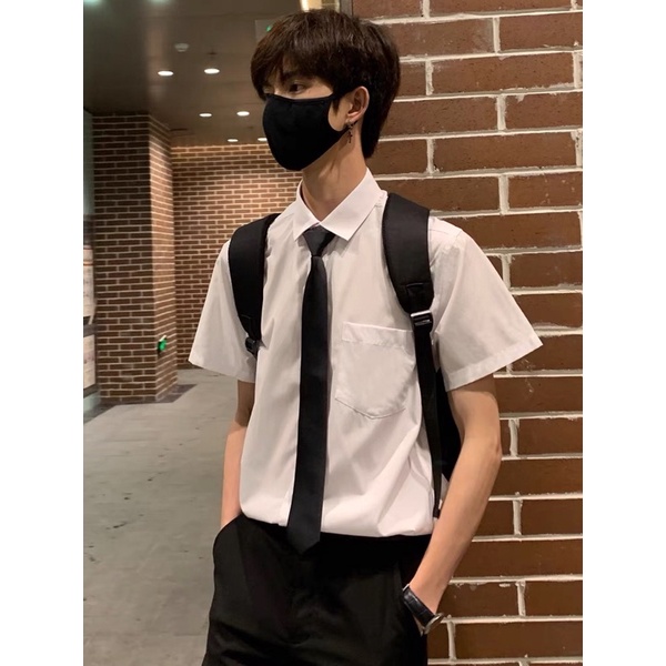 cà vạt nam nữ bản nhỏ 5cm unisex