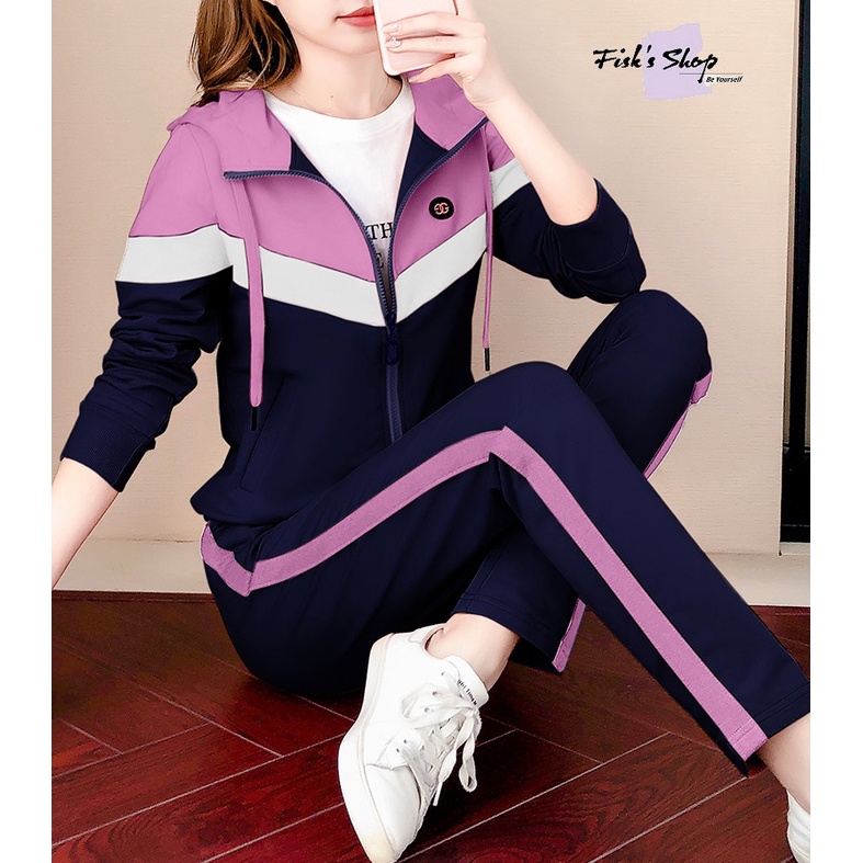 Bộ thể thao nữ dài tay FSO02500499