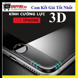 Kính Cường Lực 3D Full Màn Hình Cho Dòng iPhone