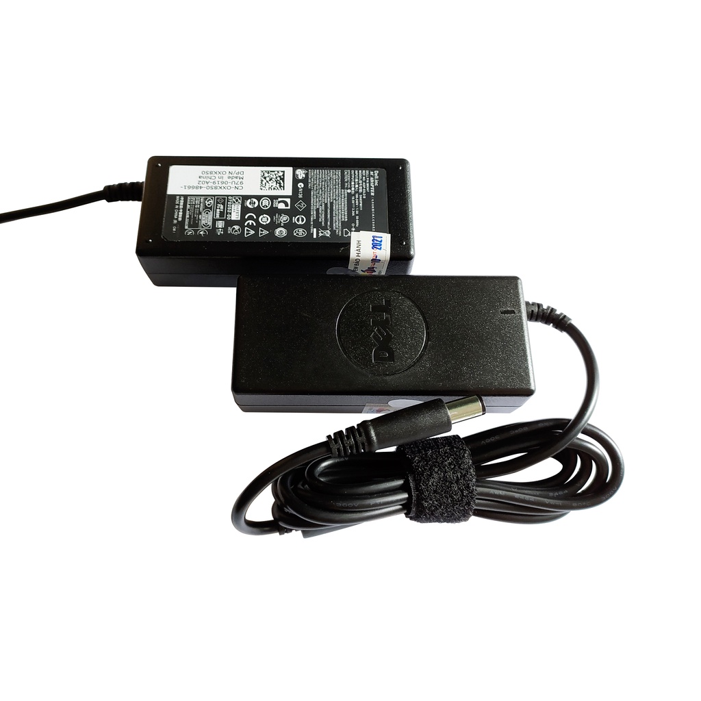 Sạc Laptop Dell 19.5V 3.34A 4.62A Chân To Đầu Kim Lớn 7.4mm Dây Sạc Máy Tính Dell 65W 90W Inspiron Latitude Ship Hỏa Tốc