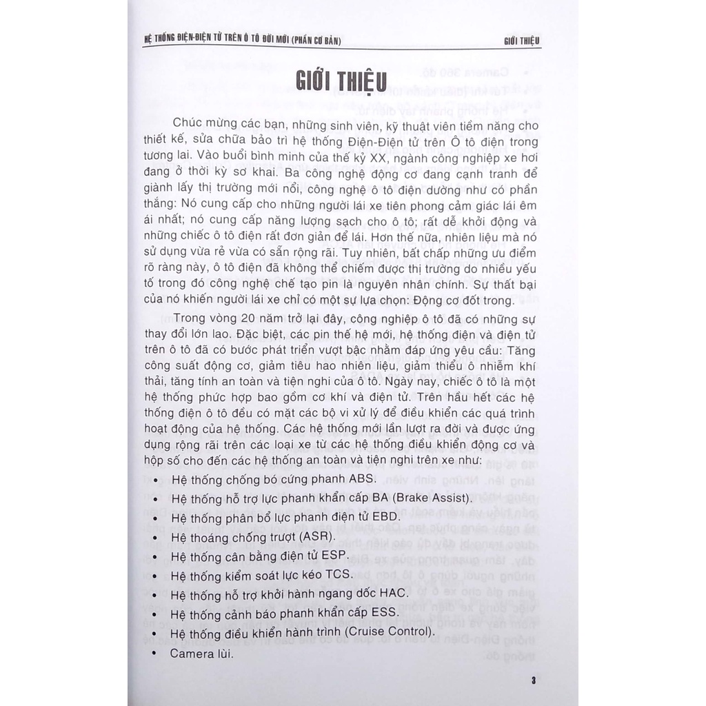 Sách Hệ Thống Điện - Điện Tử Trên Ô Tô Đời Mới