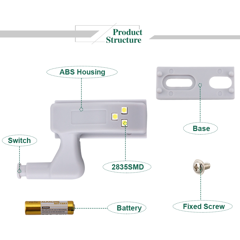 Đèn Led Cảm Biến Ánh Sáng Tiện Lợi