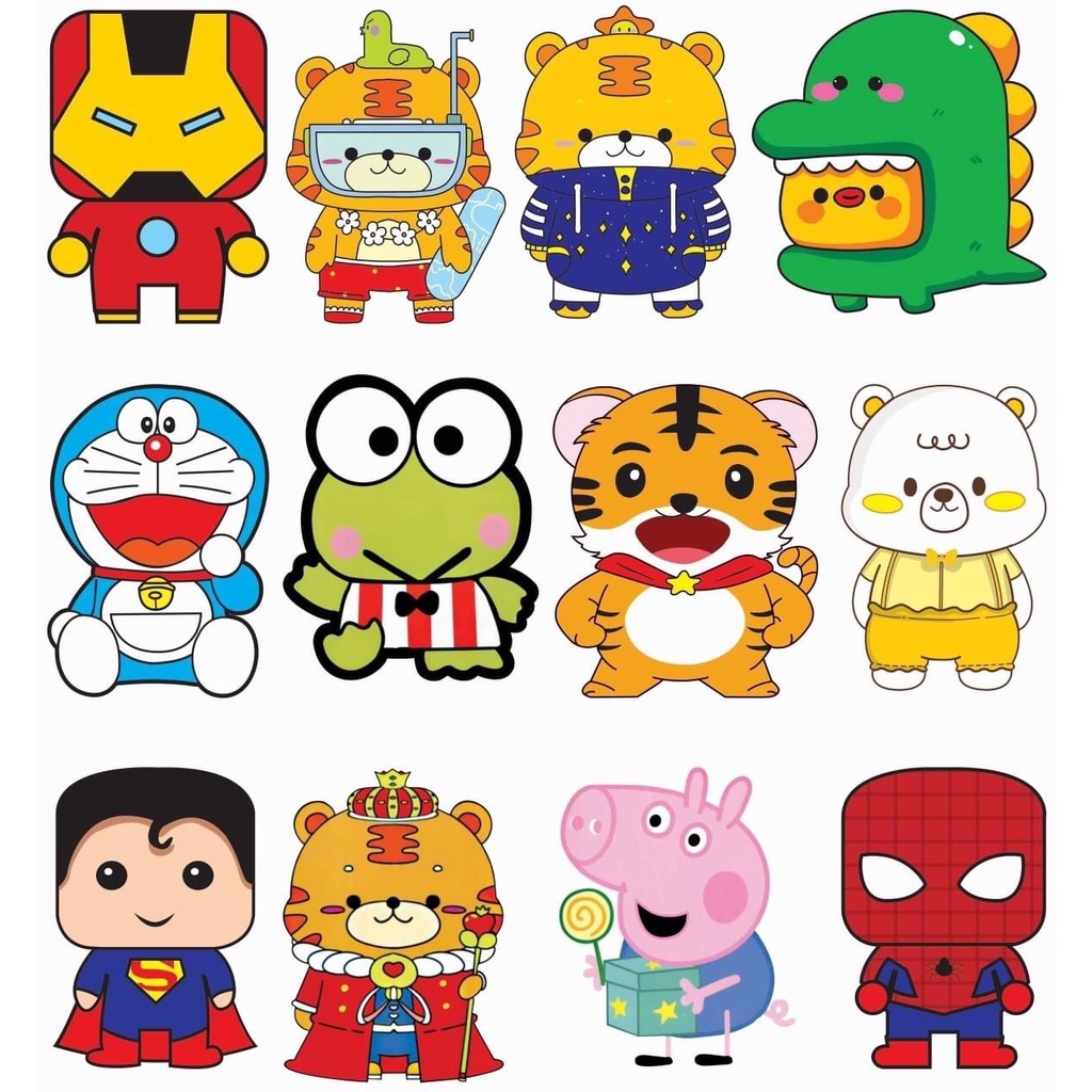 Bao lì xì Tết 2022 hoạt hình chibi hàng trend bóng đẹp , phong lixi chipi hình thú dễ thương sỉ lẻ giá rẻ