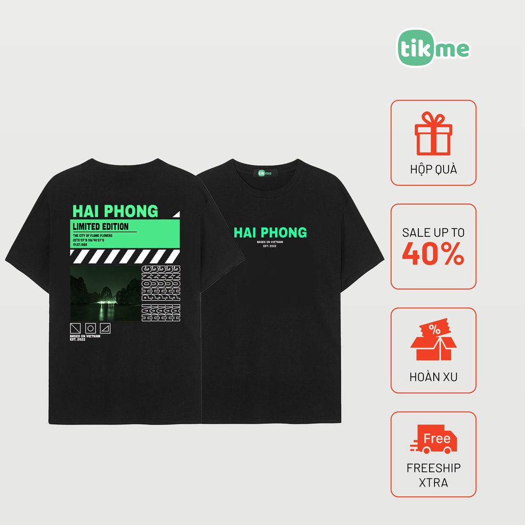 6nYS /Áo thun dáng rộng unisex thành phố Hải Phòng áo hai mặt size S-3XL 100% cotton!
