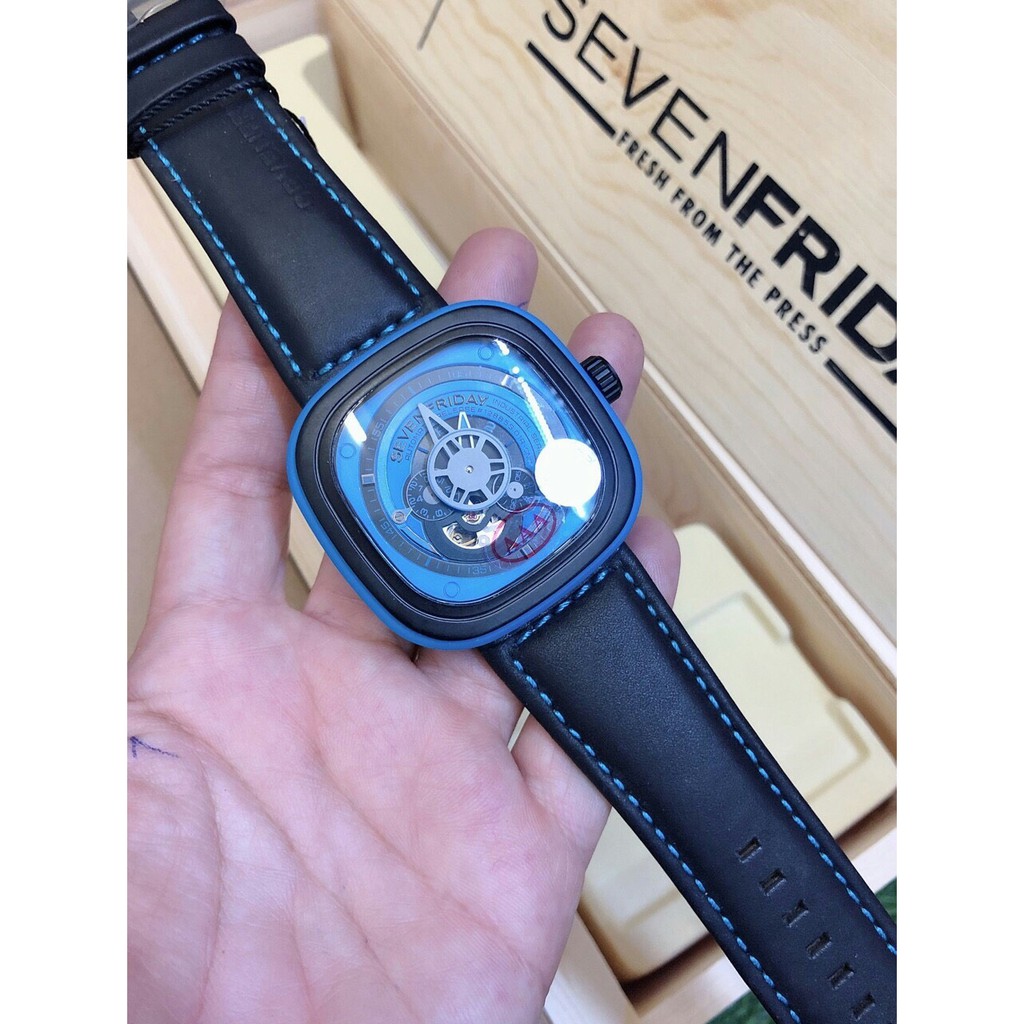Đồng Hồ Nam Sevefriday SF - P1/04 - Automatic - Dây Da
