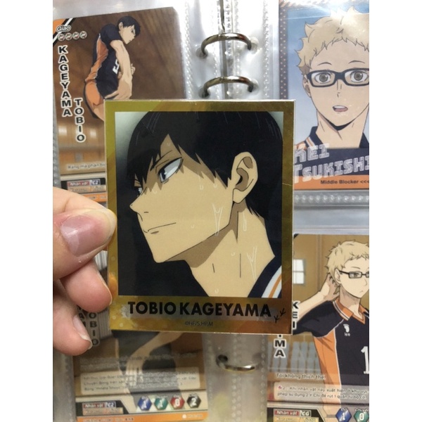 Thẻ nhân phẩm bo góc JJK, Haikyuu, Tokyo Revengers