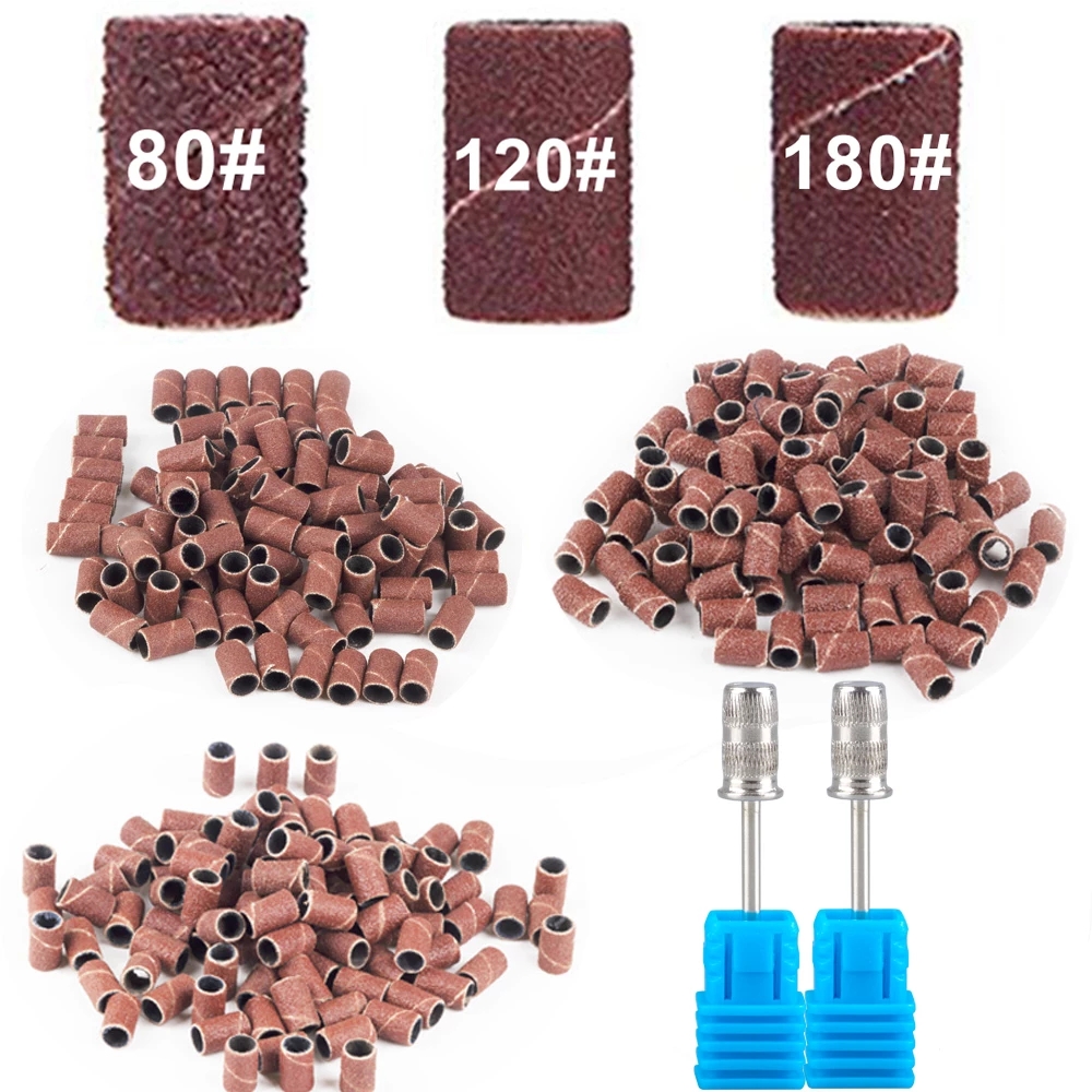 [Hàng mới về] Set 50 đầu mài móng tay 80'' / 120'' / 180&quot; an toàn chuyên dụng