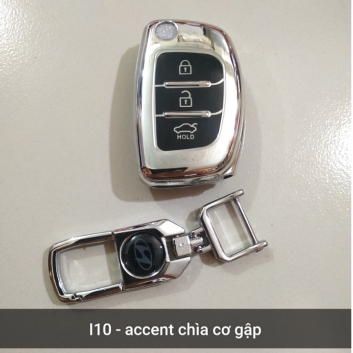 &lt; chìa gập &gt; bao chìa khóa huyndai i10 - Accent - Elantra