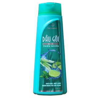 🍀🍀dầu gội chanh - sả - bạc hà thorakao 400ml