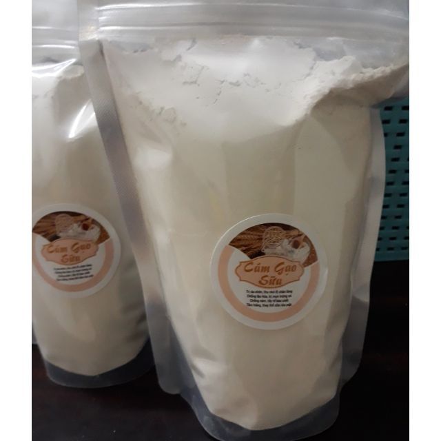 1kg Cám gạo sữa non Organic handmade