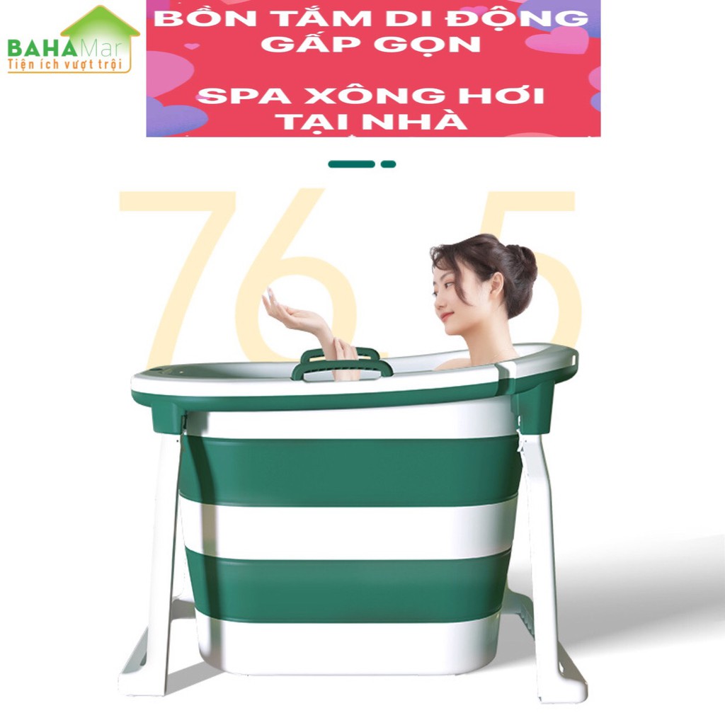 BỒN TẮM DI ĐỘNG GẤP GỌN - SPA XÔNG HƠI TẠI NHÀ "BAHAMAR" có thể gấp gọn và chiếm ít không gian khi không sử dụng