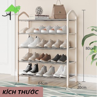 Kệ để giày dép 4,5 tầng bằng INOX đa năng , tiện lợi -PNĐG1