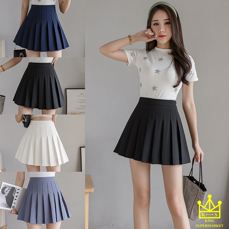 Chân váy xếp ly Tennis dáng ngắn chân váy lung cao chất vải tuyết mưa
