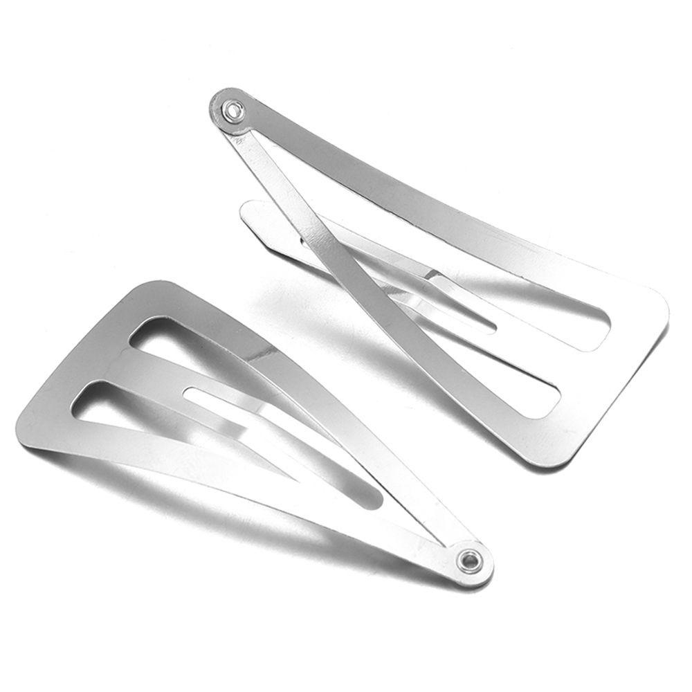 Kẹp Tóc Tam Giác Màu Đen|Set 10 Kẹp Tóc Phong Cách Retro Cho Nữ