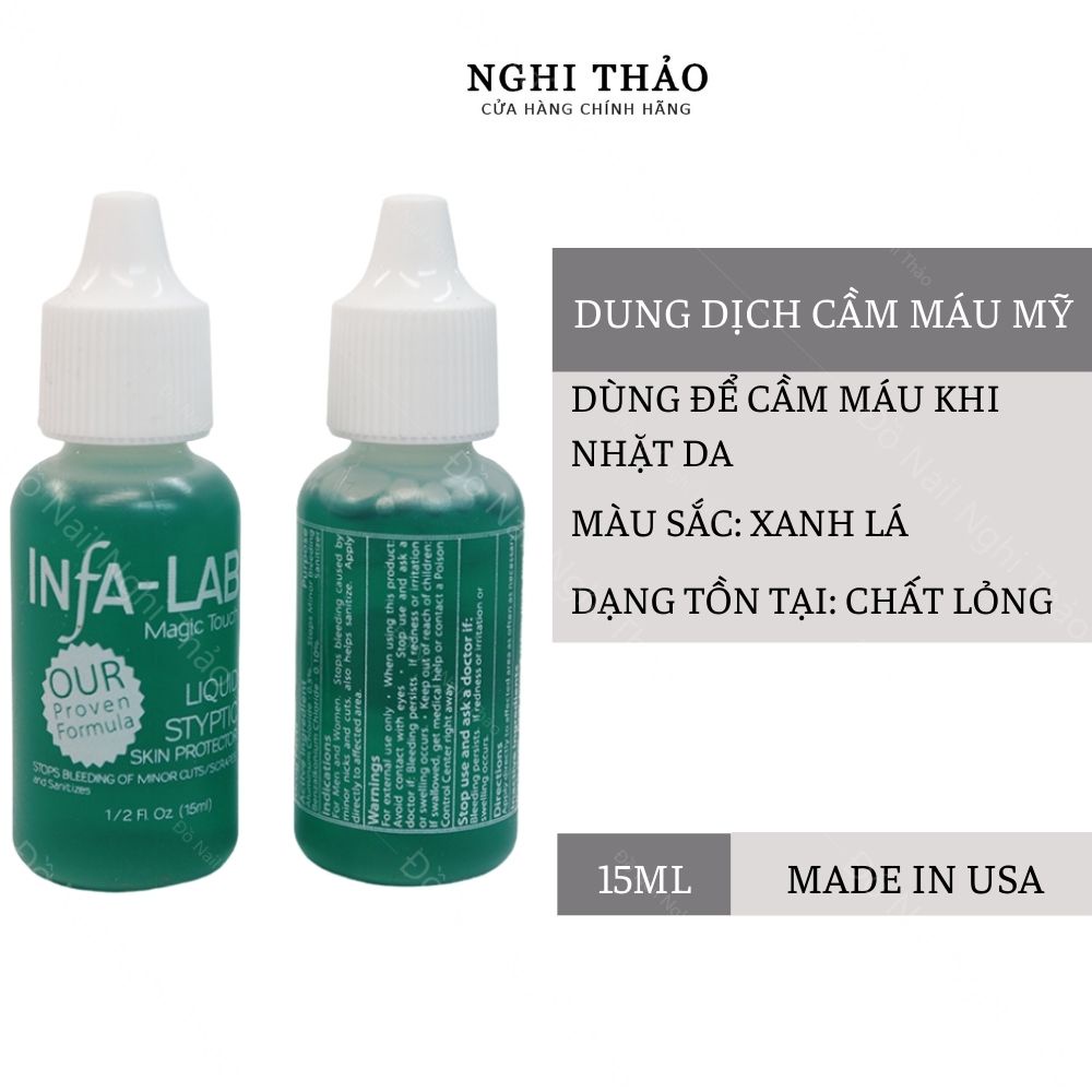 Dung dịch cầm máu nail 15ml